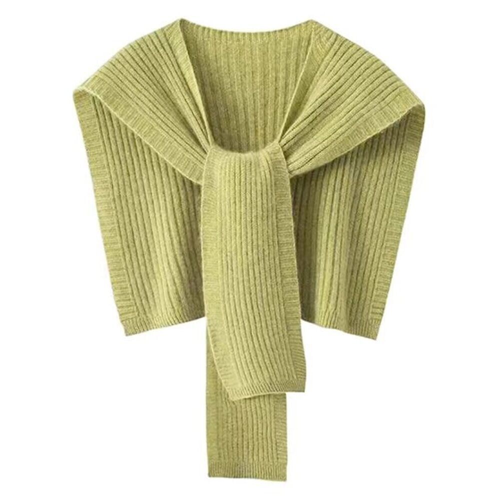 9643 Soft Knitted Scarf For Women Solid Color Shawl Wraps For Women Travel
